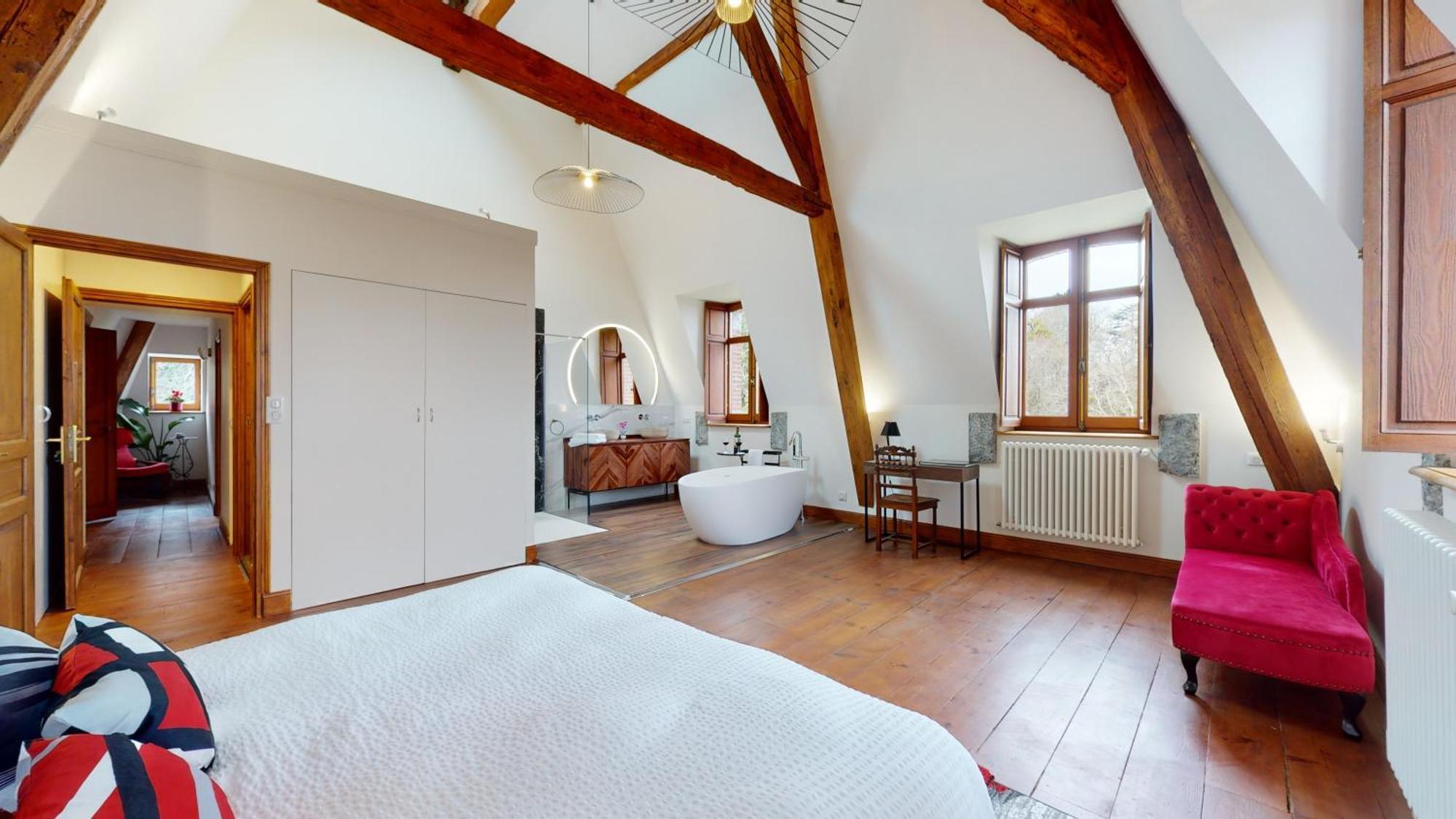 Bed and Breakfast Domaine De La Tisnere Gelos Pokoj fotografie